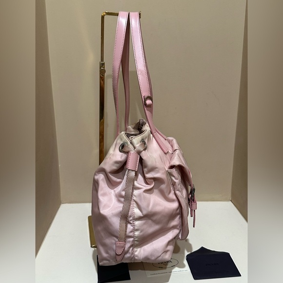 Prada Pink Tessuto City Cloth Handbag - Picture 3 of 13